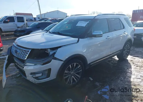 2017 Ford Explorer Platinum from USA, damaged, VIN 1FM5K8HT1HGC04284